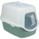 TRIXIE Trixie 402710 Bac À Litière Pour Chiens Et Chats Chat Toilettes Couvertes Pour Animaux De Compagnie Vert, Blanc