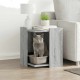 VIDAXL Meuble De Bac À Litière Pour Chat Sonoma Gris Bois D'ingénierie Vidaxl