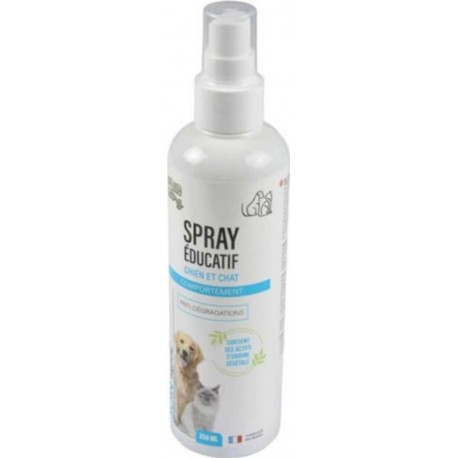 PARIS PRIX Spray Éducatif Pour Chien & Chat soin Expert 250ml Blanc