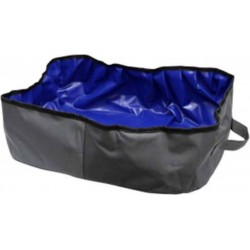 PARIS PRIX Bac À Litière Pour Chat transportable 46cm Gris