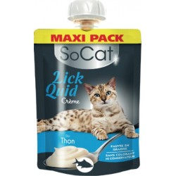 RIGA Friandises Crème Liquide pour Chat au Thon
