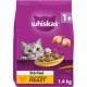 WHISKAS Croquettes pour Chat Adulte Stérilisé au Poulet