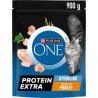 PURINA ONE Croquettes pour Chat Adulte Stérilisé Poulet Protein Extra