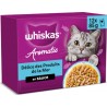 WHISKAS Patée pour Chat Adulte en Sauce Poissons Aromatic Selection