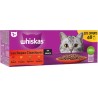 WHISKAS Pâtée Pour Chat Adulte En Sauce Boeuf Poulet Agneau Volaille Les Repas Classiques