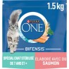 PURINA ONE Pâtée pour Chat Adulte 7+ Stérilisé Saumon Bifensis