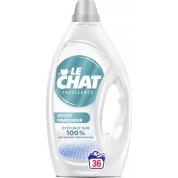 LE CHAT Lessive Liquide Excellence Boost Fraîcheur 36 Lavages