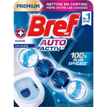 BREF Bloc WC Marine Eau Bleu Auto Activ' Premium