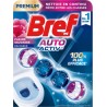 BREF Bloc WC Fleurs Sauvages Eau Bleu Auto Activ' Premium