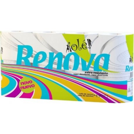 RENOVA Essuie-tout Renova 2 Couches (4 Uds)