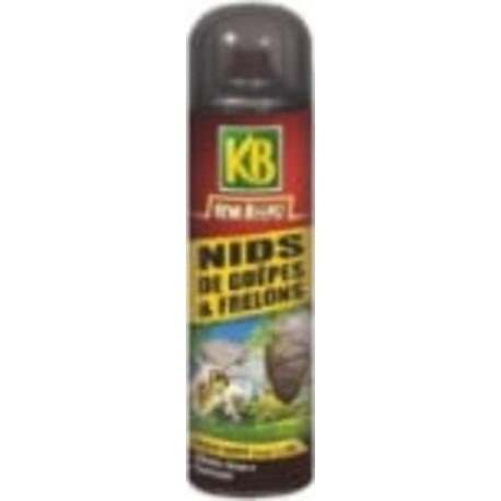 Kb Home Défense Nids De Guèpes & Frelons Aérosol 500ml