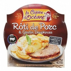 La Cuisine d’Océane Rôti de Porc & Gratin Dauphinois 300g (lot de 2)