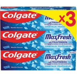 COLGATE Dentifrice Ultra fraîcheur Max fresh