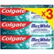 COLGATE Dentifrice Ultra Blancheur Max White 3x75ml