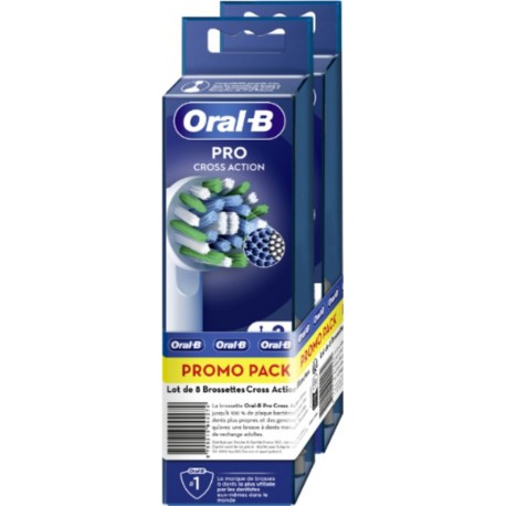 ORAL-B Brossette à Dents Pro Cross Action