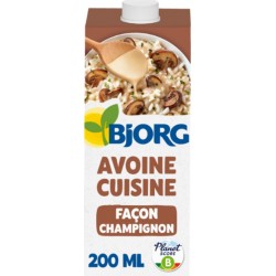 BJORG Sauce Avoine CuisineFaçon Champignon 20cl