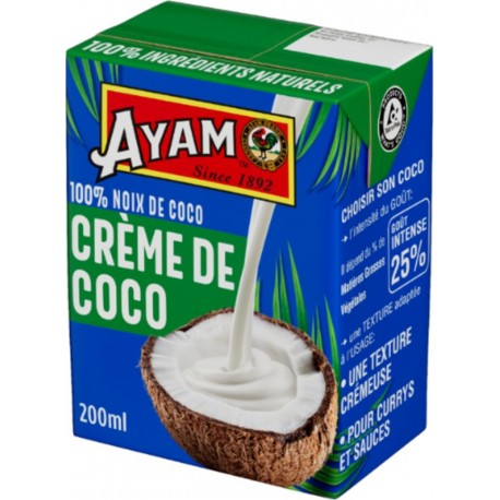 AYAM Créme de Coco 100% Noix de Coco