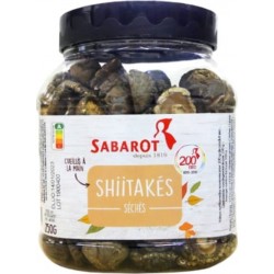 SABAROT Shiitakés Séchés Pot 250g Sabarot