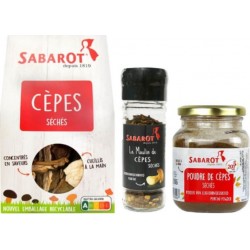 SABAROT Sabarot Lot Découverte Cèpes Séchés