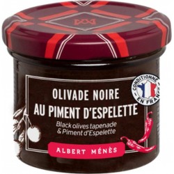 ALBERT MENES Olivade Noire au Piment d'Espelette