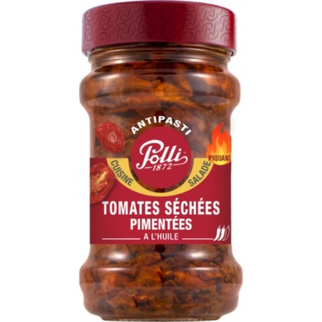 POLLI Tomates Séchées Pimentées a L'huile 190g