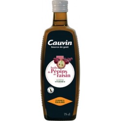 CAUVIN Huile de pépin de raisin 75cl