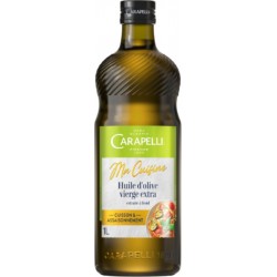 CARAPELLI Huile d'Olive Vierge Extra Cuisson & Assaisonnement 1L
