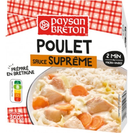 PAYSAN BRETON Poulet Sauce Suprême 300g