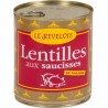 LE REVELOIS Lentilles Aux Saucisses De Toulouse 840g