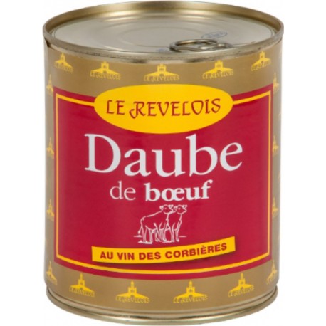 LE REVELOIS Daube De Bœuf au Vin des Corbières