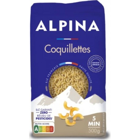 ALPINA Pâtes coquillettes 500g