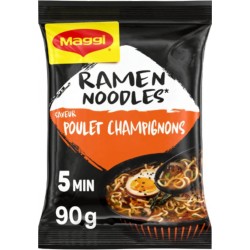 MAGGI Ramen Noodles Saveur Poulet Champignons