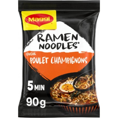 MAGGI Ramen Noodles Saveur Poulet Champignons