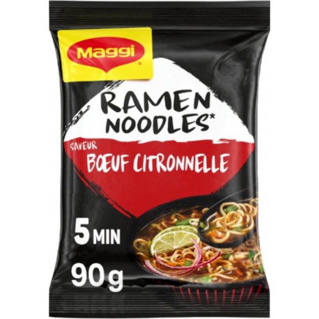 MAGGI Ramen Noodles Saveur Bœuf Citronnelle