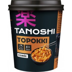 TANOSHI Topokki Gâteaux de riz avec une sauce pimentée