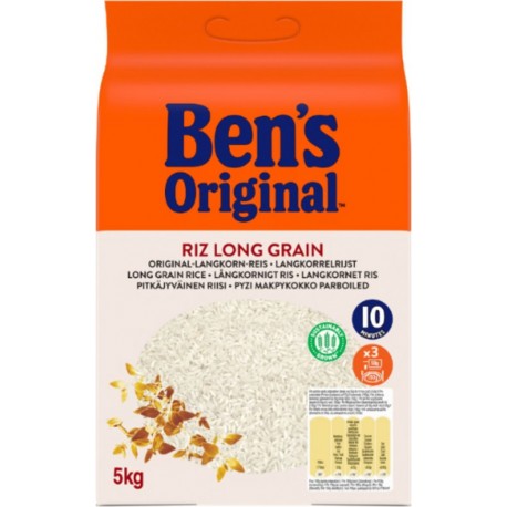 BEN'S ORIGINAL Riz Long Grain 10mm 5Kg