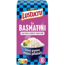 LUSTUCRU Riz le Basmatini Naturellement Parfumé 1Kg