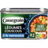 CASSEGRAIN Légumes Cuisinés pour Couscous à la Marocaine sans Additif