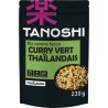 TANOSHI Riz cuisiné Façon Curry Vert Thaïlandais