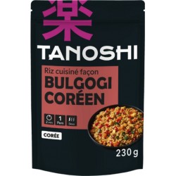 TANOSHI Riz cuisiné Façon Bulgogi Coréen