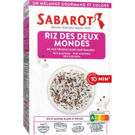 SABAROT Mélange Riz Des Deux Mondes Étui 400g Sabarot