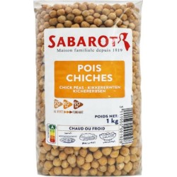 SABAROT Pois Chiches France sachet 1Kg Sabarot