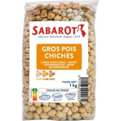 SABAROT Pois Chiches Couscous sachet 1Kg Sabarot