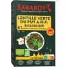 SABAROT Lentille Verte Du Puy Bio A.O.P. étui 500g Sabarot
