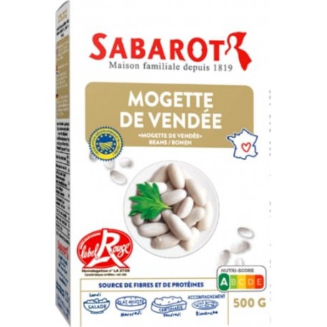 SABAROT Mogettes De Vendée étui 500g Sabarot