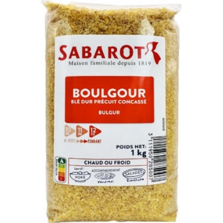 SABAROT Boulgour Sachet 1Kg Sabarot