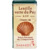 SABAROT Boîte Collection Lentille Verte Du Puy A.O.P. 500g Édition Limitée Sabarot