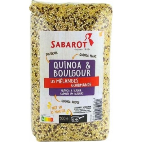 SABAROT Mélange Quinoa Et Boulgour Sachet 500g Sabarot