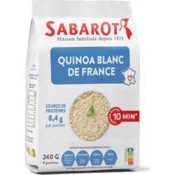 SABAROT Quinoa Blanc De France Sachet Papier 240g Sabarot