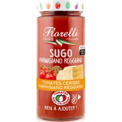 FLORELLI Sauce aux Tomates Cerises et Parmigiano Reggiano 290g